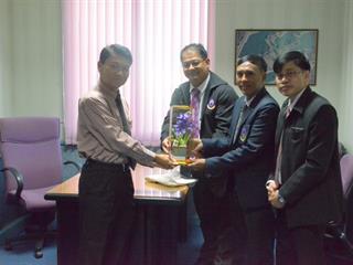 โครงการการปฐมนิเทศครูพี่เลี้ยงการฝึกงาวิชาชีพของนิสิตหลักสูตรวิทยาศาสตรบัณฑิต สาขาวิชาการส่งเสริมสุขภาพ 